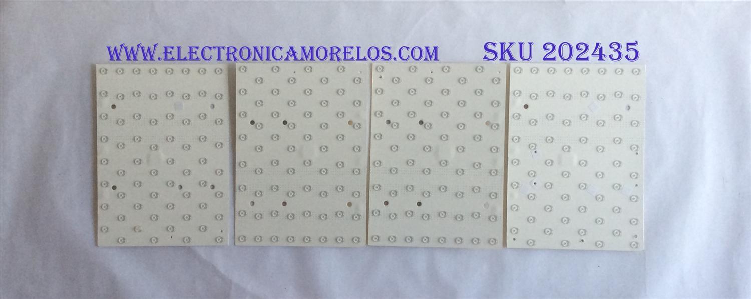 KIT DE LED'S PARA TV (10 PIEZAS) (KIT COMPLETO) / SAMSUNG / BN97-14248A / SD2CB / PANEL CY-TN055FLAV2H / MODELO QN55Q8FNBF