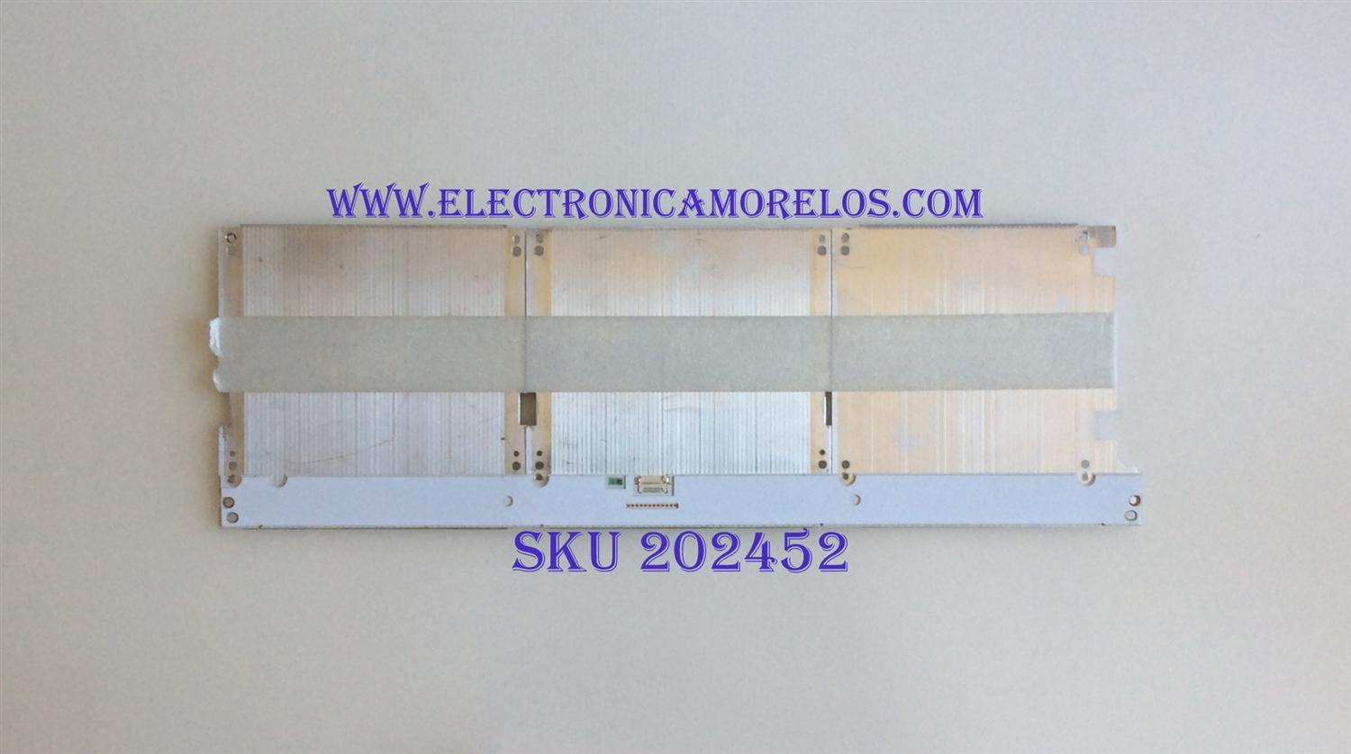 LED PARA TV ( 1 PIEZA ) / SAMSUNG / BN96-42402A / PANEL CY-QM055FLAV2H / MODELO QN55Q7FAMFXZA / NOTA IMPORTANTE : KIT CUENTA ORIGINALMENTE 2 PIEZAS ((INCOMPLETO 1 PIEZAS)) / 60 CM X 20 CM / 