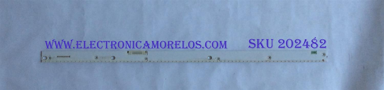 LED PARA TV ( 1 PIEZA ) / SAMSUNG / BN96-39375A / BN96-39376A / 39375A / 39376A / PANEL CY-QK055FLAV3H / MODELO UN55KS8000FXZA / UN55KS800DFXZA / UN55KS8500FXZA  / NOTA IMPORTANTE : KIT CUENTA ORIGINALMENTE 2 PIEZAS ((INCOMPLETO 1 PIEZA)) / 60 CM / 