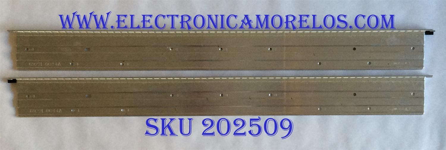 KIT DE LED`S PARA TV (2 PIEZAS) / LG 6916L-0959A / 6916L-0960A / 6916L0959A / 6916L0960A / 6922L-0044A / 6920L-0001C / 47¨ V12 PD Rev0.2 2 L-Type / 47¨ V12 PD Rev0.2 2 R-Type / PANEL LD470EUP (SE)(B1) /  MODELO 47WS50BS-BL / 47WS50BS-BL.AUSJLH