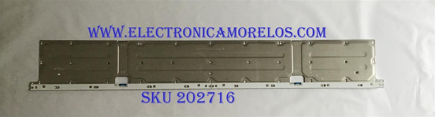 LED PARA TV SAMSUNG (1 PIEZA) / BN96-46470A / BN61-15533A / 46470A / PANEL CY-QN065FLLV5H / CY-QN065FLLV6H / MODELO QN65Q6FNAF / 1.41 X 20 CM / 
