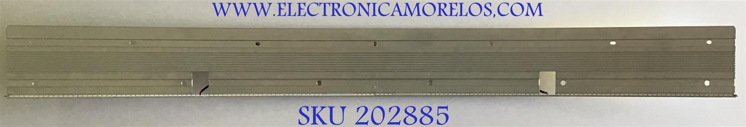 LED PATA PARA MONITOR VIOTEK ( 1 PIEZA ) / DOJ.E370.10006.B01-360MA-60V / 190704 / 671-34C10-21005 / 671-34C10-21006 / PANEL LSM340YP03-M04 / MODELO GNV34DB / 80 CM X 8 CM /