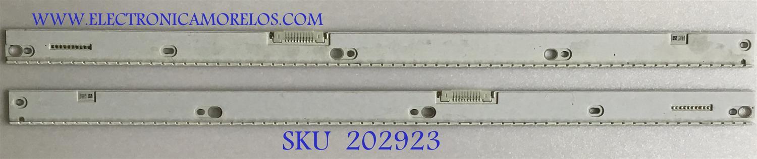 KIT DE LED'S PARA TV SAMSUNG (2 PIEZAS) / BN96-39527A / BN96-39528A / 39527A / 39528A / PANEL CY-QK049FLLV3H / MODELOS UN49KS8000FXZA / UN49KS8500FXZA