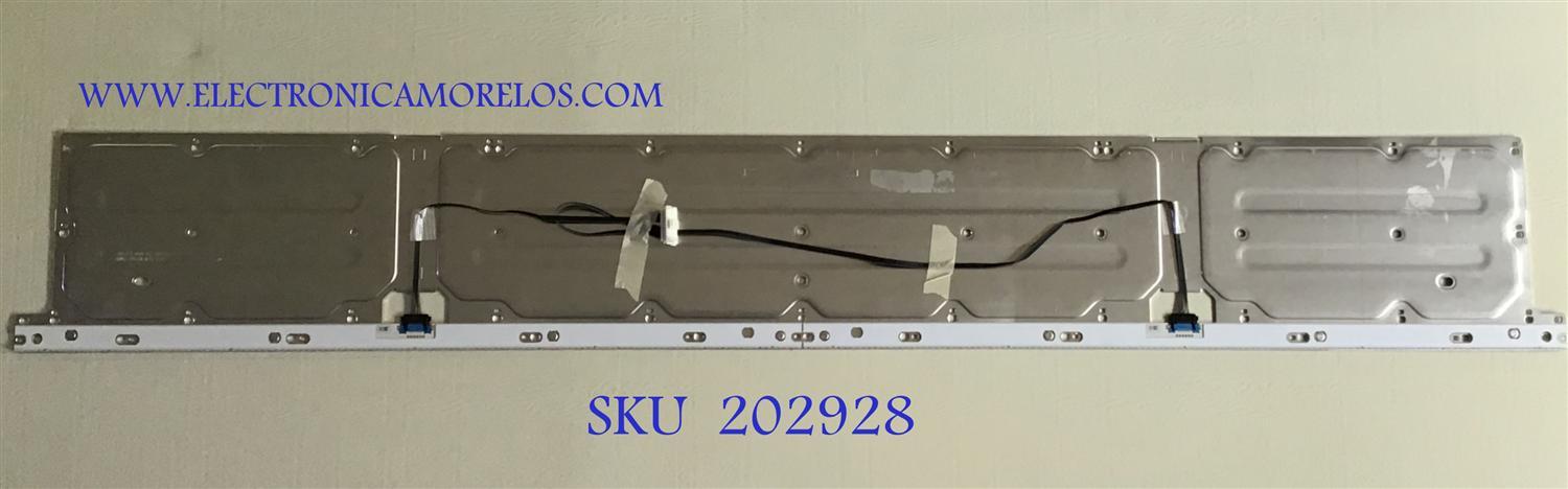 LED PARA TV SAMSUNG (1 PIEZA) / BN96-45622A / 45622A / BN61-15533A / PANEL'S CY-QN065FLAV3H / CY-QN065FLLV3H / MODELOS QN65Q7FNAFXZA FA02 / QN65Q7FNAFXZA AA01 / QN65Q75CNFXZA / QN65Q75FNFXZA / QN65Q7CNAFXZA / QN65Q7CNAVXZA / 142 CM X 20 CM /