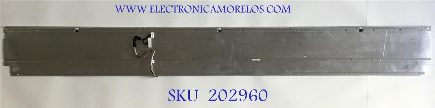 LED PARA TV SONY (1 PIEZA) / 734.03508.0001 / ST0750A36_56LED_REV00_180731 / PANEL V750QWME02 / MODELO XBR-75X850G