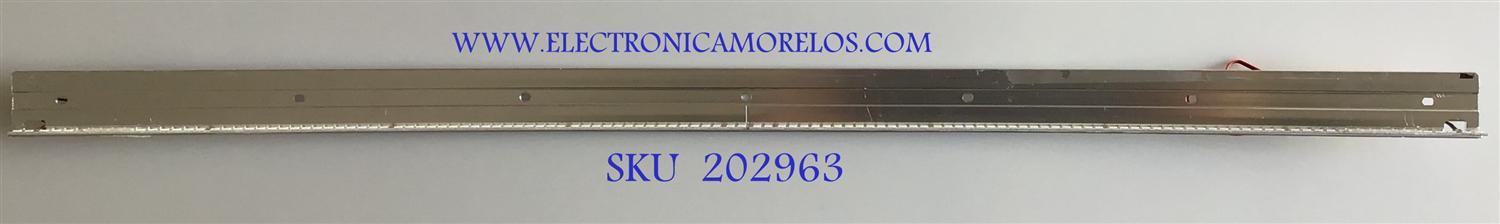 LED PARA MONITOR VIOTEK (1 PIEZA) / D0J.E320.10053-240MA-48V-B01 / 190802 / 671-K3C00-21004 / 671-K3C00-21003 / PANEL LSM315HP03-G03 / MODELO NB32CB