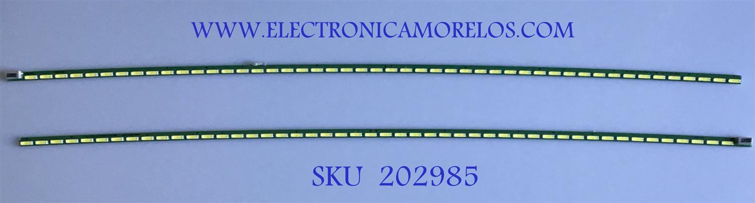 KIT DE LED'S PARA MONITOR DELL / 6916L-2058A / 6916L-2059A / 340MCE REV0.1 / PANEL LM340UW2(SS)(A1) / MODELO U3415WB