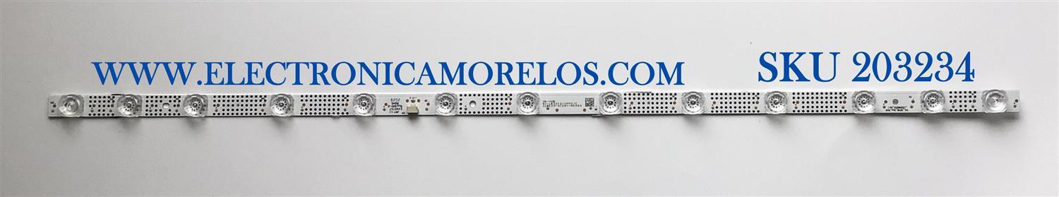LED PARA TV TCL (1 PIEZA) / NUMERO DE PARTE TCL_32F6B_13ea_3030_LX20190523 / 4C-LB3213-YH02JC / TCL_32F6B_13ea_3030_LX20190523 VER.1 / PANEL LVW320NDEL / MODELO 32S335 / 32S331
