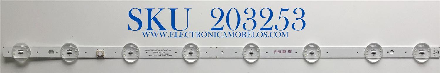 LED PARA TV LG (1 PIEZA) / NUMERO DE PARTE EAV64993401 / SSC_32LM55_S / E469119 / MODELOS 32LM570BPUA.DUSELUM / 32LM570BPUA / 32LM627BPUA / PANEL'S 