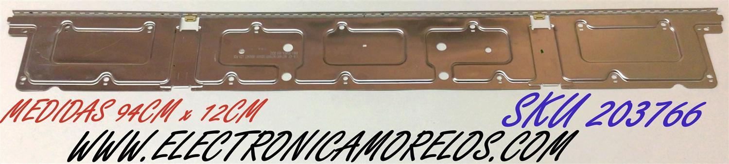 LED PARA TV SAMSUNG (1 PIEZA) / NUMERO DE PARTE BN96-50381A / LM41-00855A / BN61-15482A / L1_Q7060T_D3_DUM_S38(1)_R1.3_TC9_100_LM41-00855A / NU7100F/NU7000F/N5500F / PANEL CY-RT043HGAV2H / MODELO QN43Q60 / QN43Q60TAFXZA AB01 / ((MEDIDAS 94CM x 12CM))