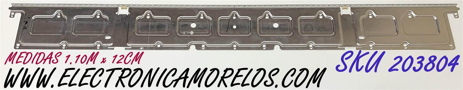 LED PARA TV SAMSUNG QLED / NUMERO DE PARTE 50382A / BN96-50382A / LM41-00844A / BN61-15484B / L1_Q7060T_E0_DUM_S42(1)_R1.3_TC9_100_LM41-00844A / PANEL CY-RT050HGNV2H / MODELO QN50Q60 / QN50Q6D / QN50Q60TAFXZA DB03 / ((MEDIDAS 1.10M x 12CM))