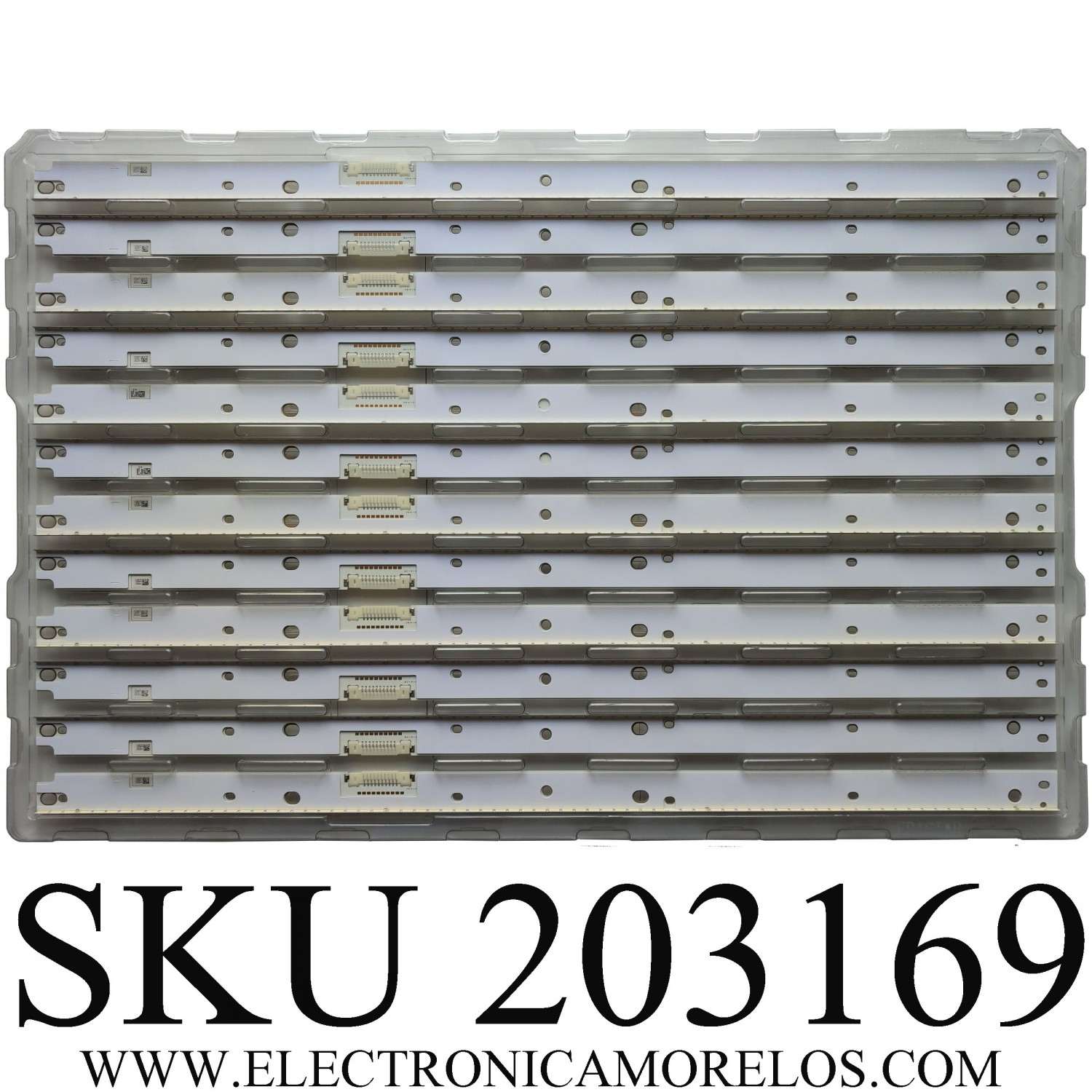 KIT DE LEDS PARA TV SAMSUNG NUEVOS / 2 PZ ORIGINAL / NUMERO DE PARTE  BN96-42347A / BN96-42348A / 42347A / 42348A / PANEL'S CY-UM055FLLV4H / CY-SM055FLLV6H / MODELOS UA55MU7000 /  UA55MU7500 / UA55MU7700 / UA55MU7300 / UE55MU8000 / UN55MU8500