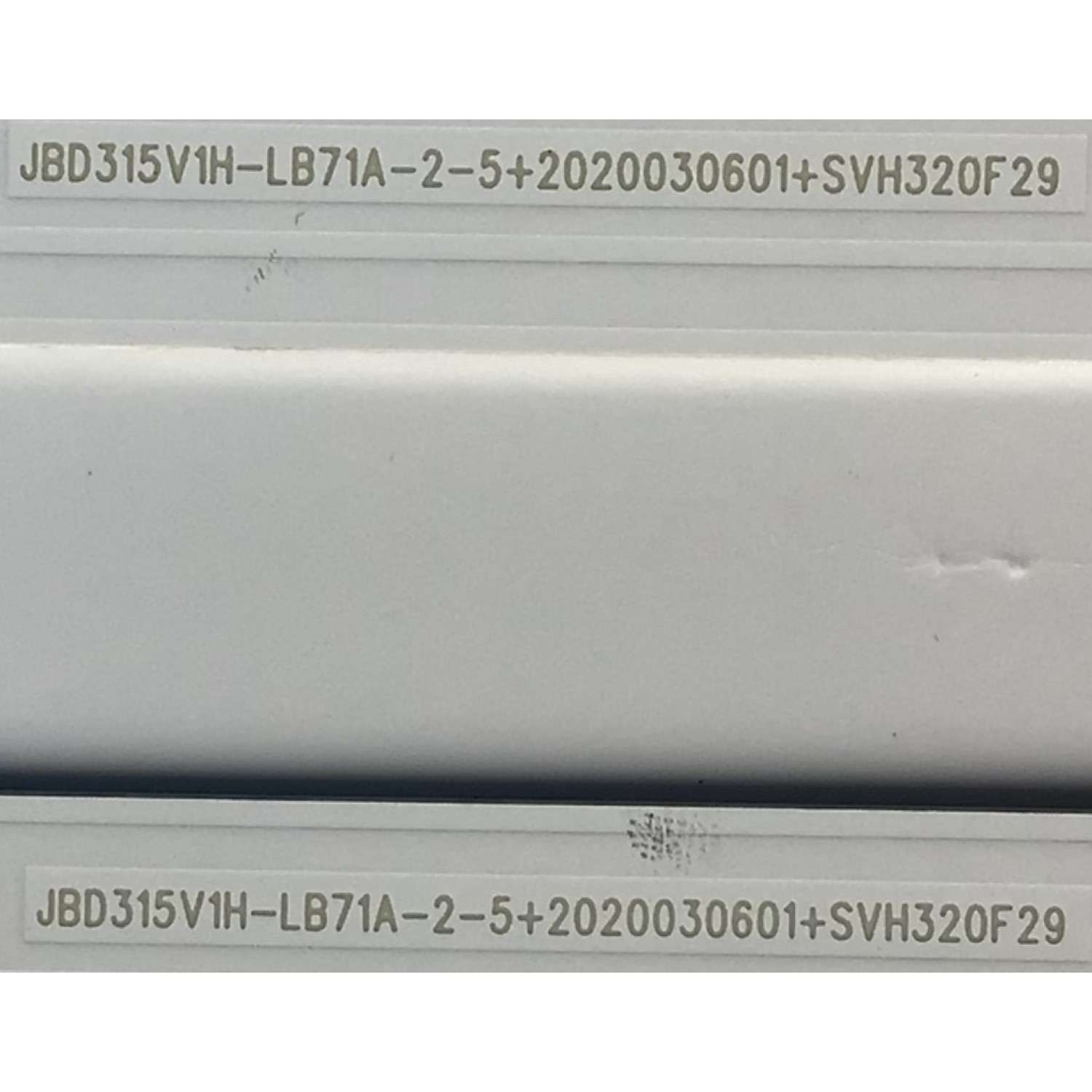 KIT DE LEDS PARA TV HISENSE (2 PZ) / NUMERO DE PARTE CRH-BX32C130300502036REV1.1 / JBD315V1H-LB71A-2-5+2020030601+SVH320F29 / 200810X / 22311300 / PANEL JHD315V1H72-TXL1/S0/GM/ROH / MODELO 32H4030F1 - Imagen 2