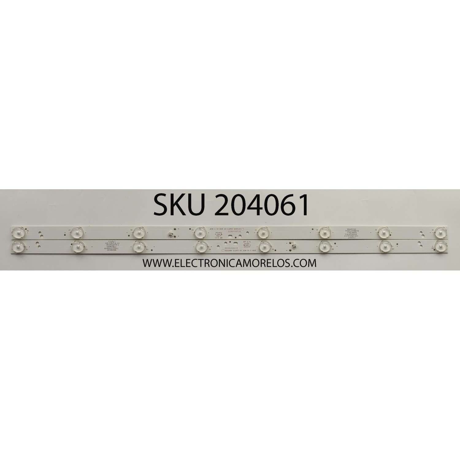 KIT DE LEDS PARA TV COBIA / NUMERO DE PARTE 303ZK320033 / ZK32D08-ZC21FG-05 / 2010021070-1 / 160907B13 / 8149010732011 / ZK320M06 / PANEL CN32CN82 / HV320WHB-N81 / MODELO C32LED1301