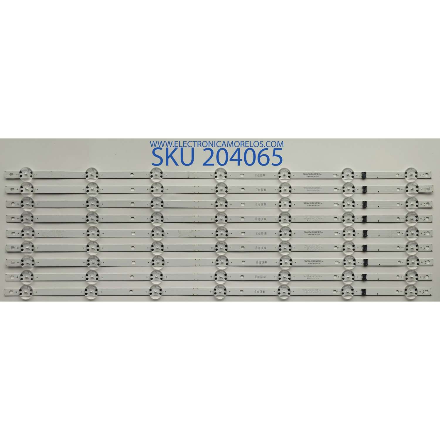 KIT DE LEDS ORIGINAL PARA TV LG 9 PIEZAS / NUMERO DE PARTE EAV65035201 / SSC_Y21 SLIM_TRIDEN_70UP80_PTN2_REV00_200820 / PANEL NC700TQG-VSKH5 / MODELO 70UQ7590PUB