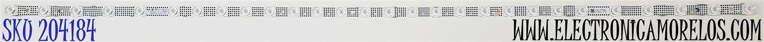 LED PARA TV HISENSE ((1 PIEZA)) / NUMERO DE PARTE JL.D550U1330-003AS-M_V03 / 1306672 / HD550H1U61-T0+2022072801 / HD550H1U61-T0 / 2022072801 / E199273 / PANEL HD550H1U61 / HD550H1U71-T0L3\S0\GM\ROH / DISPLAY HF550QUB-F20 / MODELO 55A6KV / 55A65KV