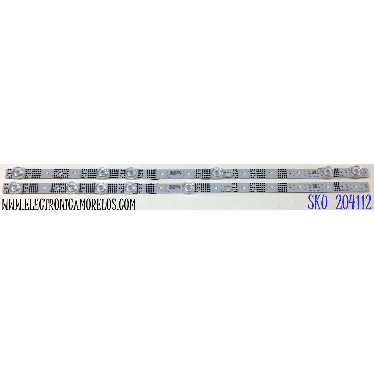 KIT DE LED'S PARA TV TCL (2 PIEZA) / NUMERO DE PARTE 4C-LB5013-YH / 50F8 2X13 0803 / JMY-L1 / 210810 / 4C-LB5013-YH01J / MODELOS 50S435 / 50S431 / 50S434