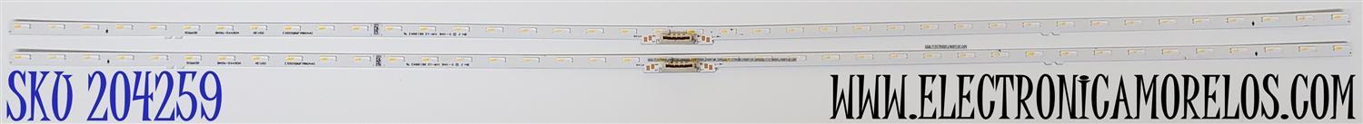 KIT DE LED'S PARA TV SAMSUNG ((2 PIEZAS)) / NUMERO DE PARTE BN96-54490A / ES50SBQFPBGA40 / 50Q60B / 54490A / MODELOS QN50Q60BAFXZA