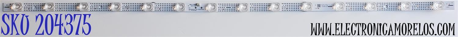 LED ORIGINAL PARA TV HISENSE 1 PIEZA / NUMERO DE PARTE JHD400H1F01-TXL1 / JHD400H1F01-TXL1 / 2022070501 / LL / HXLB22065 / JHD400H1F01-TXL1 / 2022070501 / PANEL JHD400H1F01-TXL1\S2\GM\ROH / DISPLAY V400HJ9-PE1 REV.C4 / MODELOS 40H4030F4 / 40A4KV