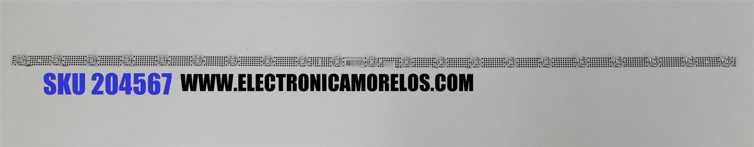 LED PARA TV TCL ((1 PIEZA)) / NUMERO DE PARTE 50S11-ZX3030A1-21X1KW-V4-20220727-TJ / B0101-000786 / 4728863AI / 221105001 / 50S11-Q-CKD A / PANEL LVU500NDEL / DISPLAY V500DJ7-QE1 REV.D5 / MODELOS 50S451 / 50S450G