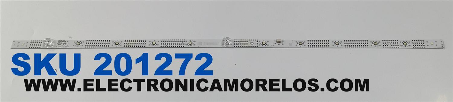 LED PARA TV TCL ORIGINAL 1 PIEZA / NUMERO DE PARTE 32HR330M13A0 V3 / 32F6B 13X1 / HR/03/210125 / 01Y6H/LM7RC2X2C / 4C-LB3213-HR02JC / PANEL LVW320NDEL / ST31551A07 / MODELO 32S331
