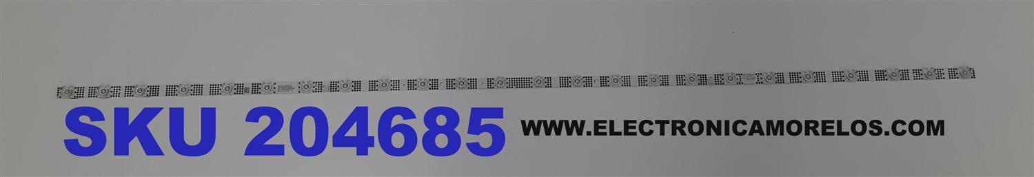 LED PARA TV TCL ORIGINAL 1 PIEZA / NUMERO DE PARTE 55S11-ZX3030A1-24X1-KW / 55S11-ZX3030A1-24X1-KW-V3-20220701-TJ / B0101-000679 / 4628863A1 / 221025052 / 221025 / 066477 / 55S11-CKD A / PANEL LVU550NDEL / MODELO 55S453