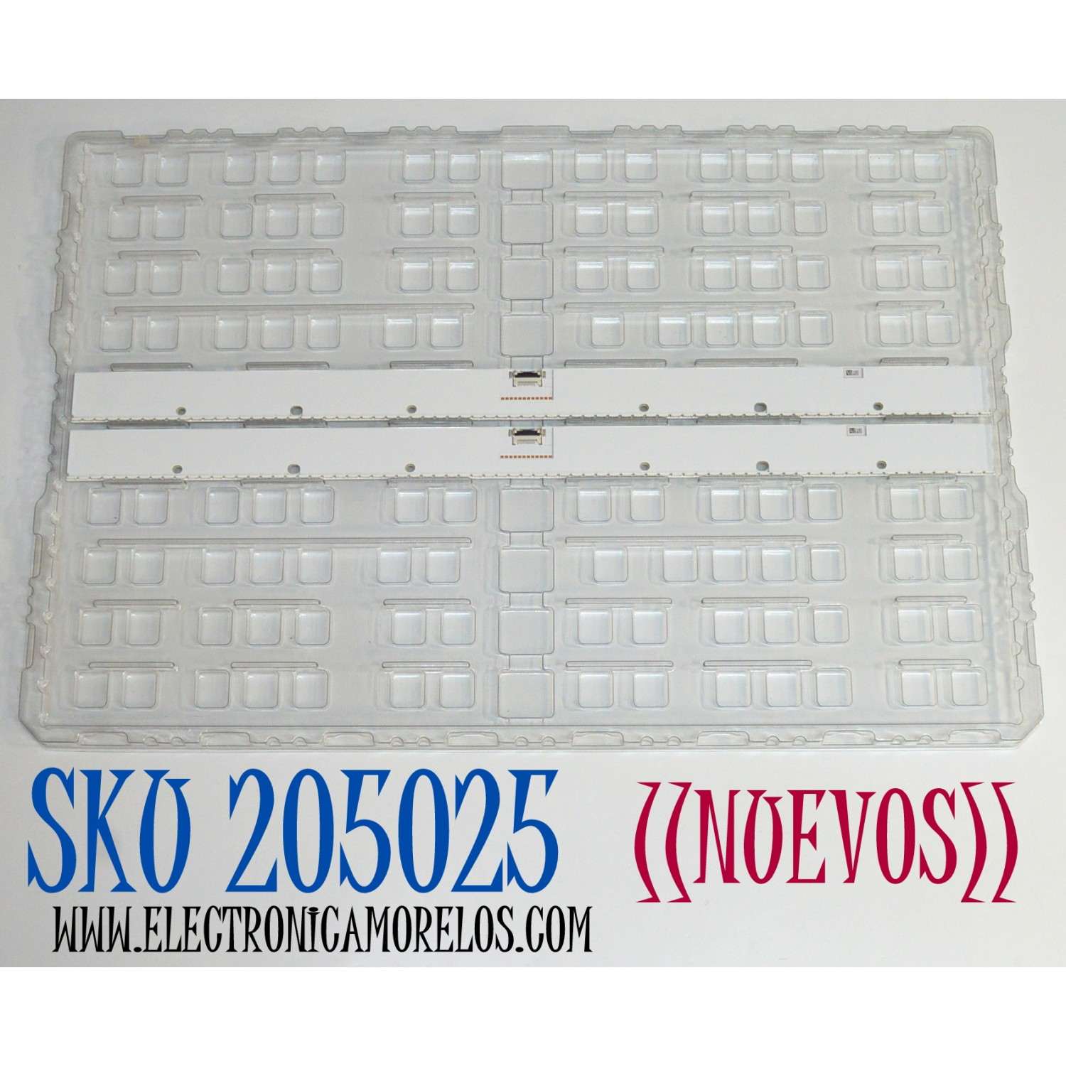 KIT DE LEDS ORIGINAL NUEVOS PARA MONITOR SAMSUNG 2 PIEZAS / NUMERO DE PARTE BN96-48421A / 48421A / PANEL CY-PR490LLLV1F / CY-PR490LLLV2F / MODELO LC49RG90SSNXZA / LC49RG90SSNXZA FB02