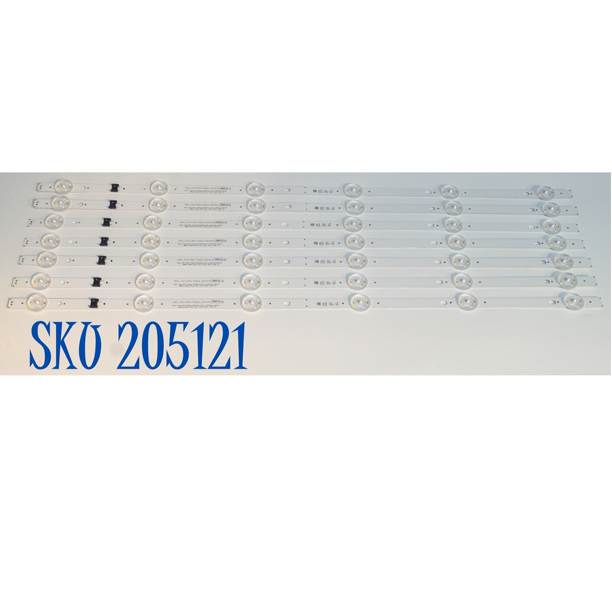 KIT DE LEDS ORIGINAL PARA TV LG 7 PIEZAS / NUMERO DE PARTE EAV65055401 / SSC_Y22.5 SLIM TRIDEM_55UQ79_CS0T_A_S / SSC_Y22.5 SLIM TRIDEM_55UQ79_LGD_A_REV00_220518 / CS0T 550J4 / PANEL NC550TQG-VCKHC / DISPLAY ST5461D13-7 VER.2.1 / MODELO 55UR7800PSB / 55UR7800PSB.BWMCLJM