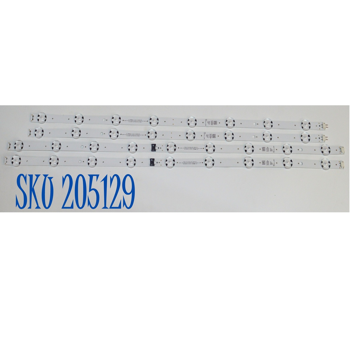 KIT DE LEDS ORIGINAL PARA TV LG 4 PIEZAS / NUMERO DE PARTE EAV30055001 / EAV30054901 / LEDAZ_Y25_0D30_DRT_55UA75 H / LEDAZ_Y25_0D30_DRT_55UA75_REV00_214021_A_BAR / PANEL NC550DQG-AAPH3 / DISPLAY LC550EQC (ST)(A1) / MODELO 55UA8000PSB / 55UA8000PSB.BWMYLKR