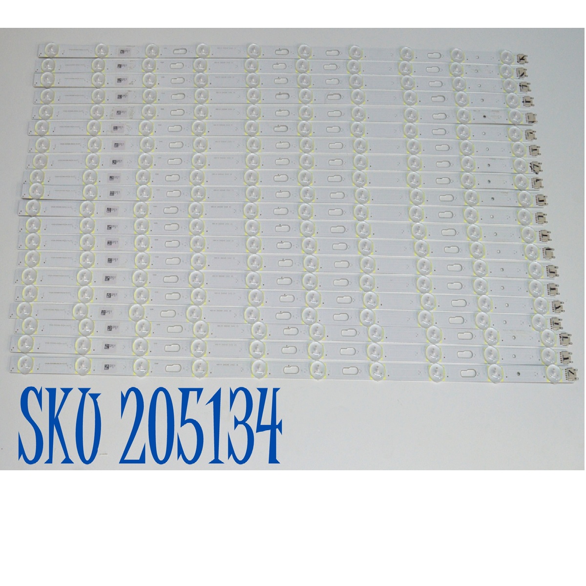 KIT DE LEDS ORIGINAL PARA TV SAMSUNG 20 PIEZAS / NUMERO DE PARTE BN96-60491A / V5Q8-550SM0-R0 / 60491A / PANEL CY-TF055RMHV1H / DISPLAY ST546AD20-D V2.1 / BN96-60403A / MODELO QN55QN80FDFXZA / QN55QN80FDFXZA CA01
