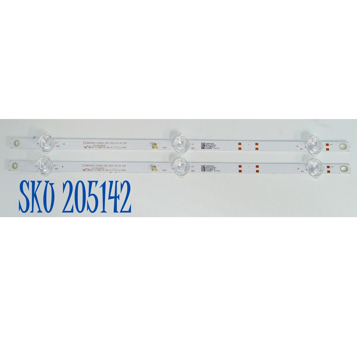 KIT DE LEDS ORIGINAL PARA TV VIZIO 2 PIEZAS / NUMERO DE PARTE 303IN240002D / INN24D03-ZC46AG-03D / B341C0000 / 51CAB0LB / PANEL V236HJ1-D03 RV.C1 / MODELO D24H-J09 / D24H-J09 LINID2M / D24F-J09 / D24F-J09 LINI1PZ