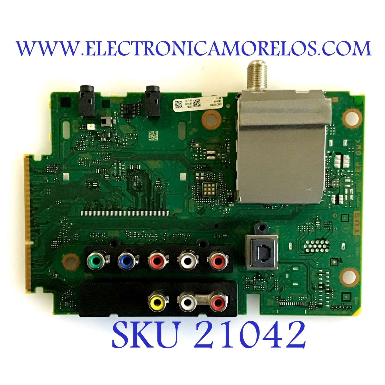 TARJETA TUNER  DIGITAL PARA CANALES Y A/V / SONY / A-1978-738-B / 1-889-203-13 / A1978738B / 173457513 / 255B / PANEL SYV6535 / MODELO XBR-65X850B / XBR-65X900B