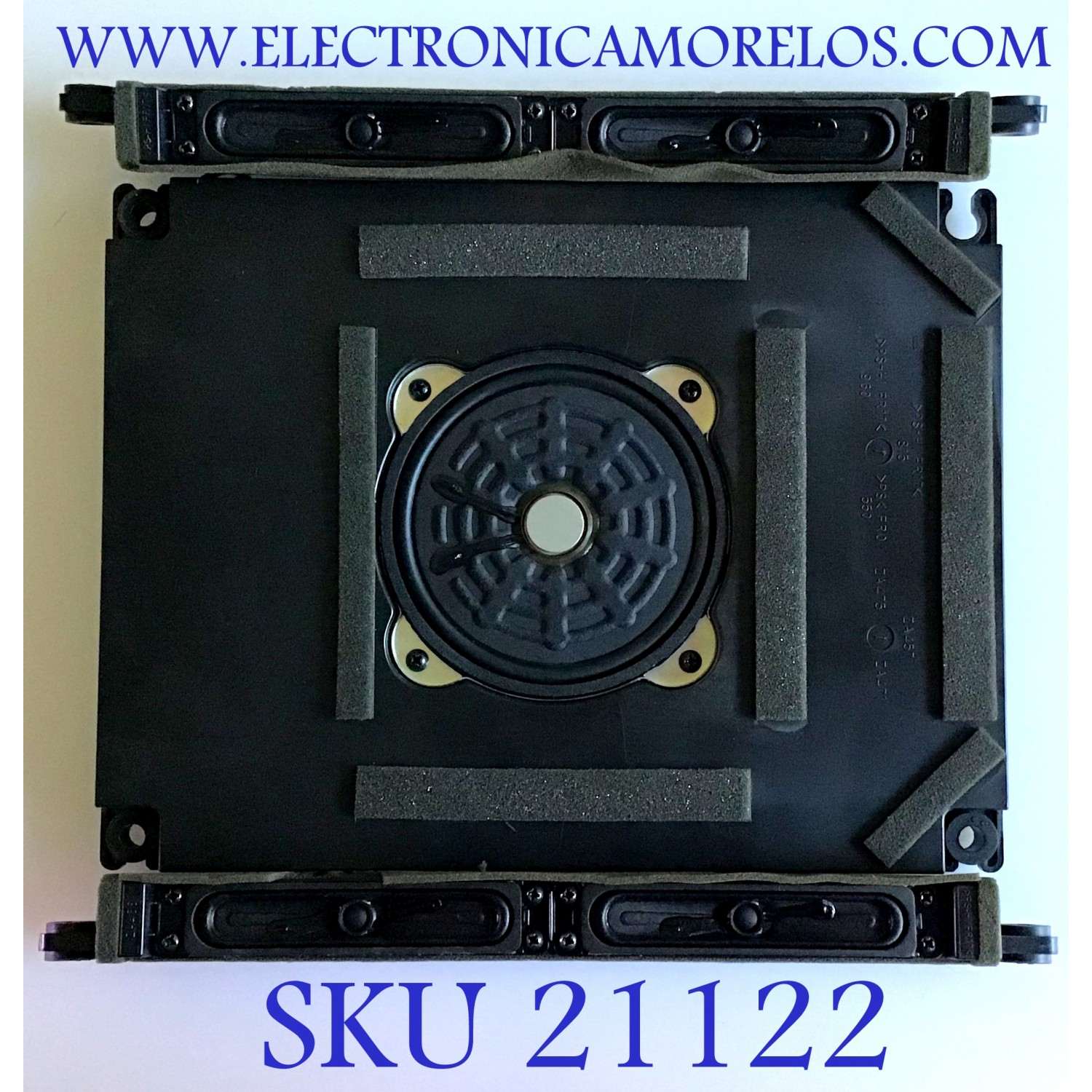 KIT DE BOCINAS PARA TV SHARP / ZA457 / PS-HI FR17 / ZA475 / MODELO LC-60LE810UN