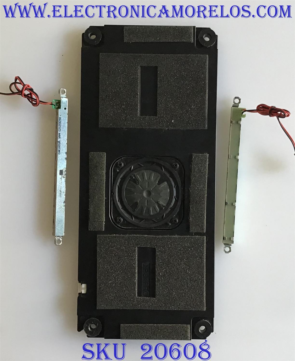 BOCINAS PARA TV panasonic / LOEYAA000012 / 6112211 / EAK1H05A / MODELO TC-L55WT50