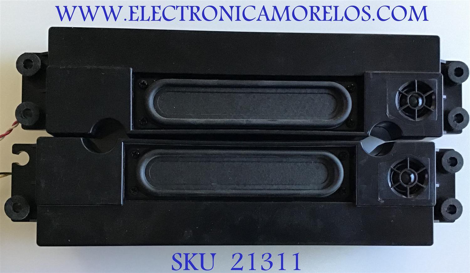 BOCINAS PARA TV VIZIO / 0335-1508-1211 / MODELO XVT553SV LAPPGLAL