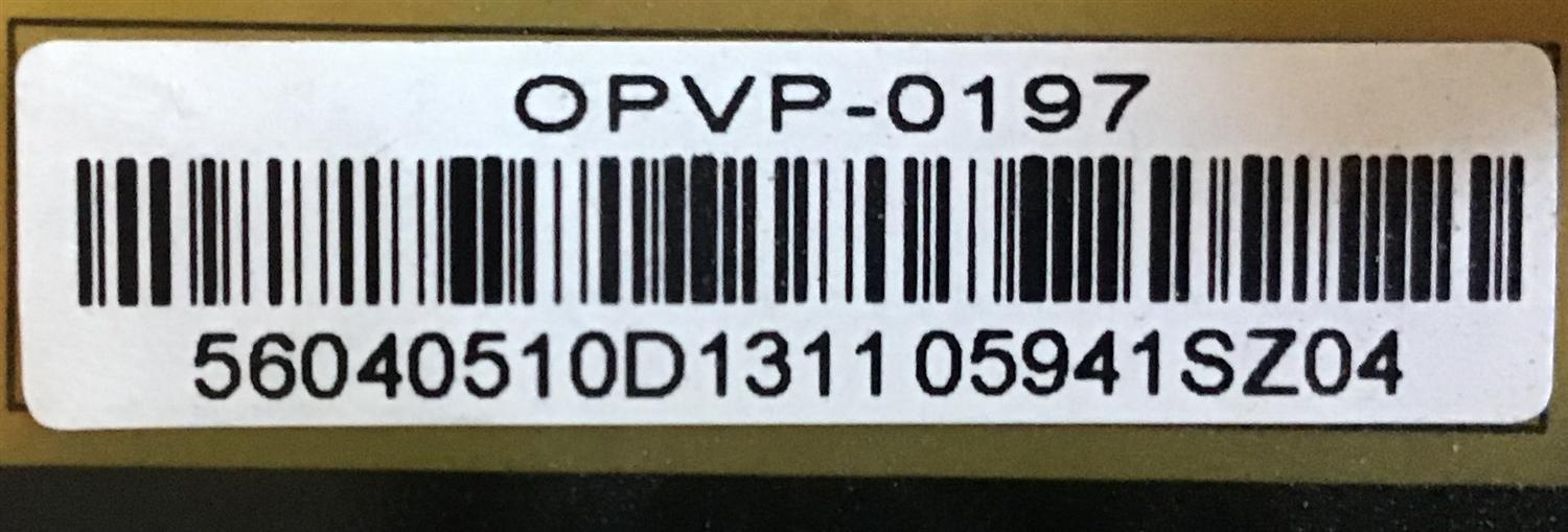 FUENTE DE PODER VIZIO / 56.04051.0D1 / OPVP-0197 / 56040510D / PANEL O320FWSS01 / MODELOS M321i-A2 LWJ2OPAP / M321i-A2 LWJ2OPAQ - Imagen 2