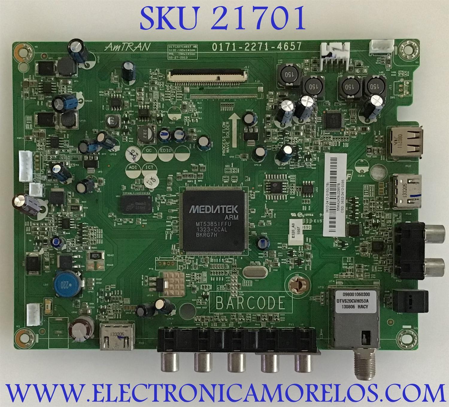 MAIN VIZIO / 3632-2412-0150 / 0171-2271-4657 / 3632-2412-0395 / SUSTITUTAS  3632-2562-0150 / 3632-2542-0150 / 3632-2332-0150 / 3632-2442-0150 / MAS SUSTITUTAS EN DESCRIPCION / MODELO E32-A0 LAEFNLCP / E320-A0 LAQFNLCP