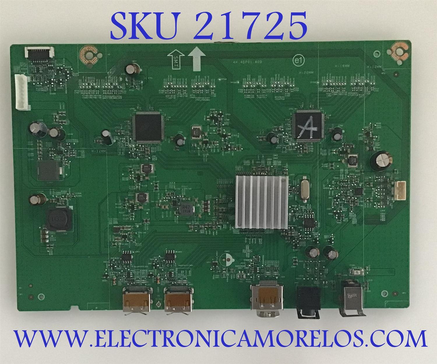 MAIN PARA MONITOR ASUS / 2244942 / 4H.4DP01.A00 / 5E4DP01002 / K1UM76CE / PANEL Q270DTA00 / MODELO VG27BQ