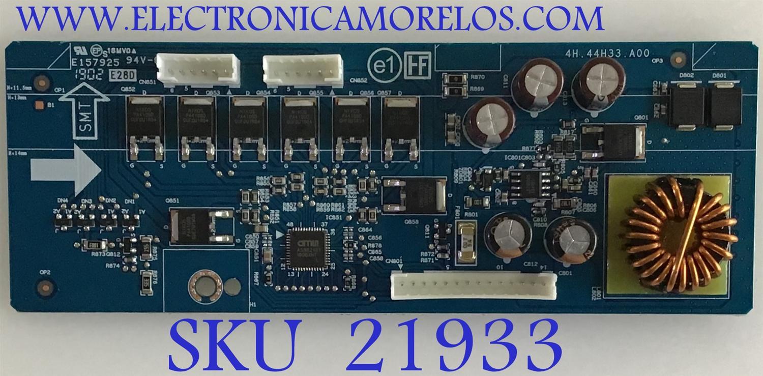 LED DRIVER DELL / 5E44H33001 / 4H.44H33.A00 / PANEL  LM315WR1(SS)(B2) / MODELO U3219QB