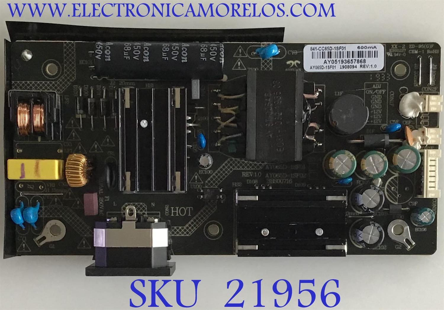 MAIN MONITOR VIOTEK / AY065D-1SF01 / 3BS00716 / PANEL LSM315HP03-G03 / MODELO NB32CB