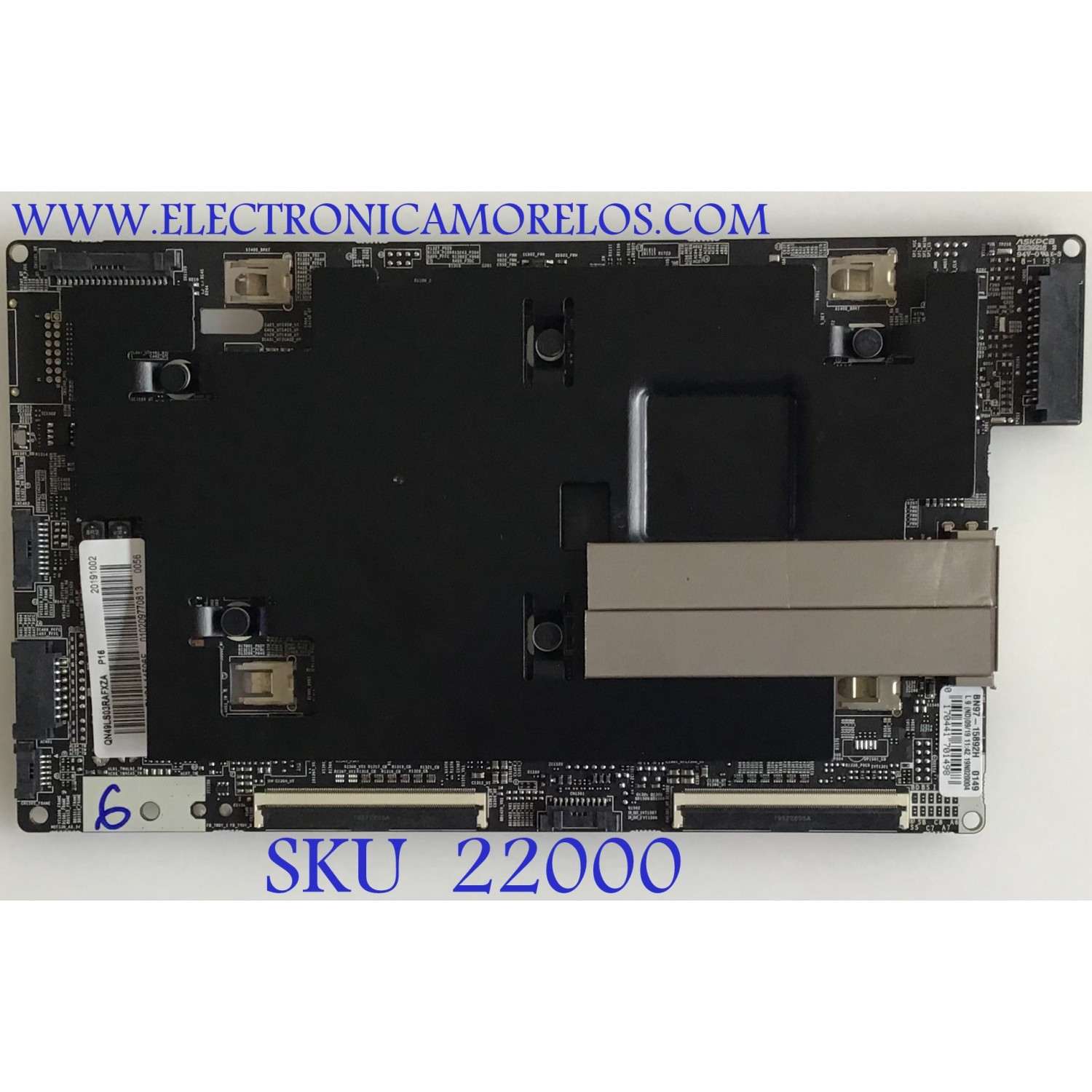 MAIN SAMSUNG QLED 4K UHD SMART TV  / BN94-14506F / BN41-02697A / BN97-15892H / PANEL CY-RR049HGEV1H / MODELO QN49LS03RAFXZA BA01 - Imagen 1