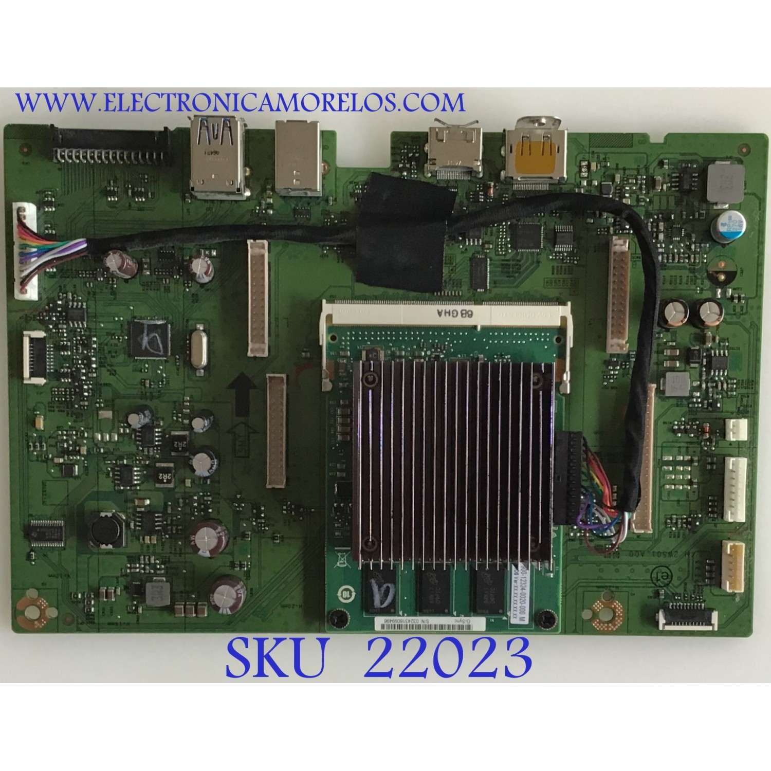 MAIN MONITOR ASUS / 5E3FD001001 / 4H.2W501.A00 / 1718425 A / PANEL M270Q008 V0 / MODELO PG278QR