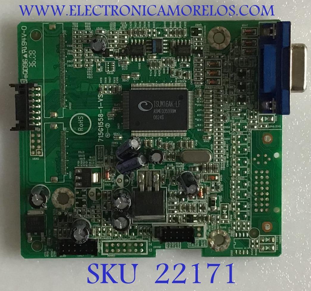 MAIN PARA MONITOR VIEWSONIC / CBPF561KV5VWP / 715G1558-1-VS / 561KV5VWP