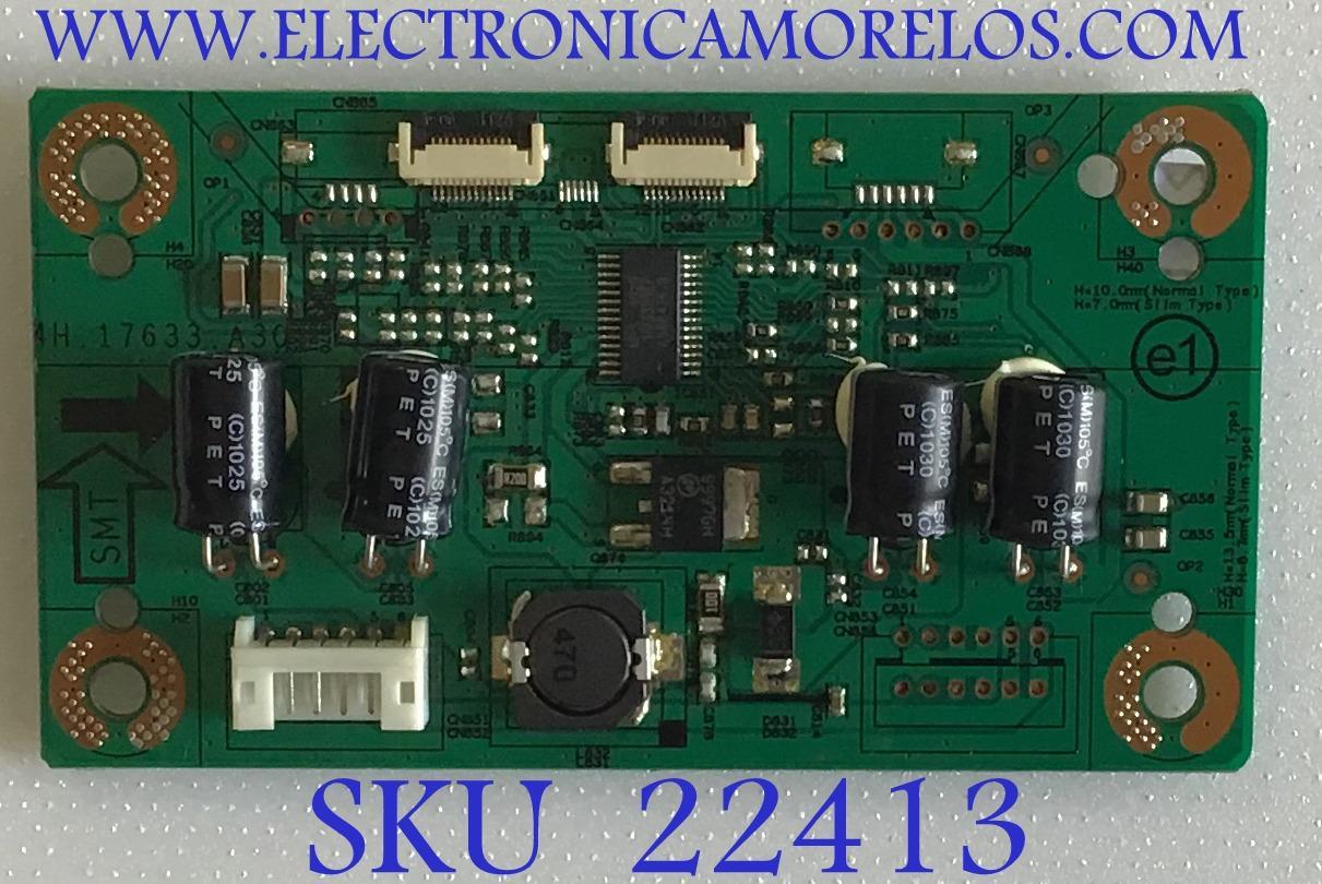 LED DRIVER PARA MONITOR HP / 5E1C033001 / 4H.17633.A30 / 742354 N / PANEL M270H3-L05 REV.C2 / MODELO 2711X