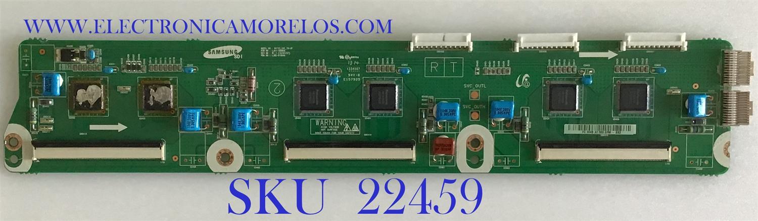 BUFFER PARA TV SAMSUNG / BN96-25266A / LJ41-10286A / LJ41-10286A / LJ92-01904B / 904B / MODELO PN64F5500AFXZA UW01