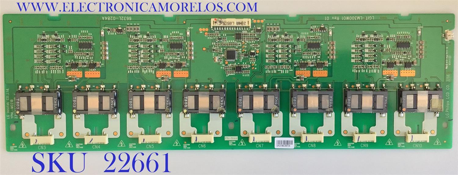 BACKLIGHT PARA MONITOR DELL / 6632L-0284A / LM300W01 REV 01 / PANEL / LM300W01 (ST)(A1) / MODELO 3007WFP