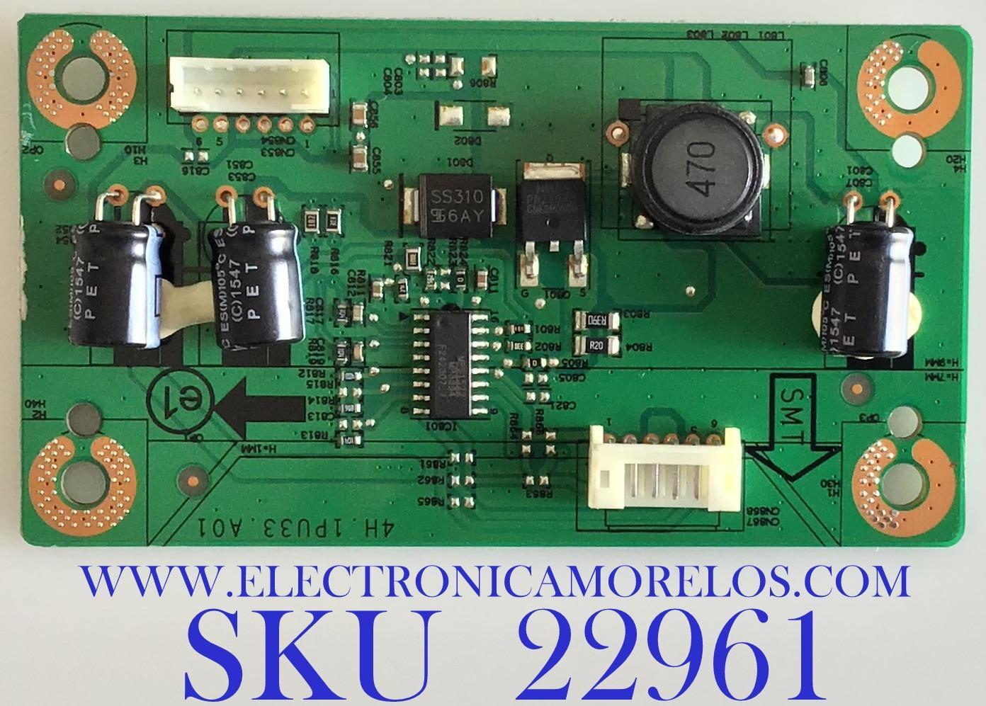 TARJETA INTERFACE PARA MONITOR ACER / 5E1PU3300601 / 4H.1PU33.A01 / 1588657J / PANEL M270HVN02.0 / MODELO S271HL DBID