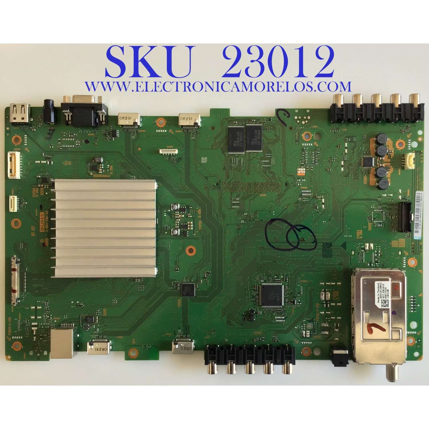 MAIN PARA TV SONY / A1743786B / 1-881-780-12 / PANEL LK520D3LB25 / MODELO KDL-52NX800