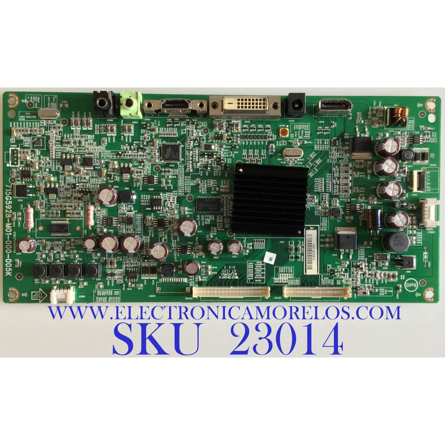 MAIN PARA MONITOR ASUS / GQCCB0US040 / 715G5928-M01-000-005K / (T)GQCCB0US040CUCUAQ1 / PANEL LM290WW1(SS)(A1) / MODELO MX299
