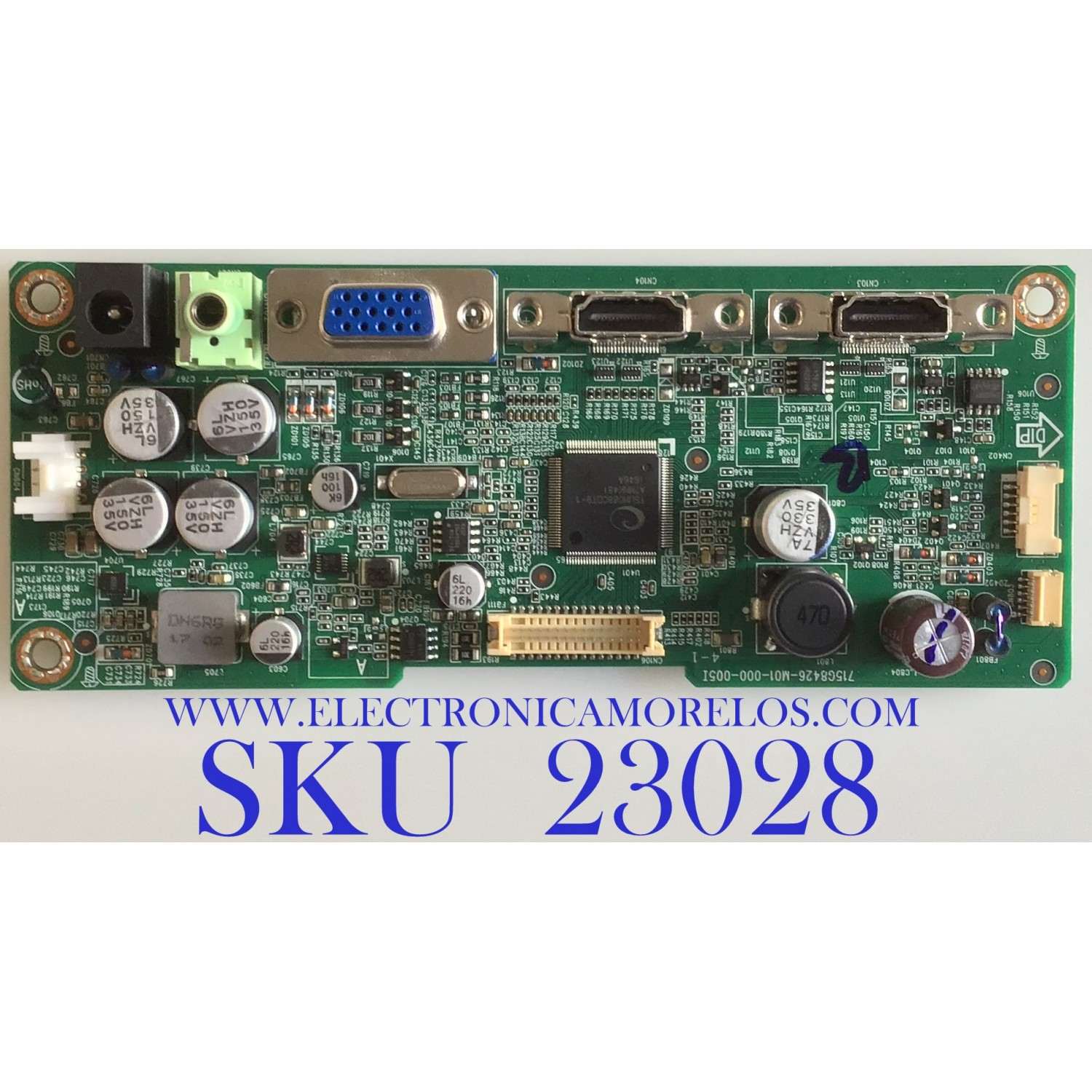 MAIN PARA MONITOR ASUS / QFCB0U1041 / 715G8426-M01-000-005I / (F)QFCB0U1041 / PANEL LM270WF5(S4)(A1) / MODELO VZ279H